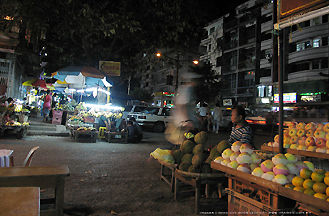 China Town at Yangon, Myanmar (Rangoon, Burma)