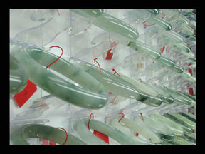 Burmese JAde Trade at Scotts Market, Yangon, Myanmar