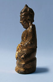 Burmese statue of wealth & properity