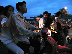 City life in Phnom Penh