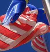 Malaysian Flag graphic pattern