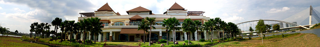 A view from the back of  the Premises.