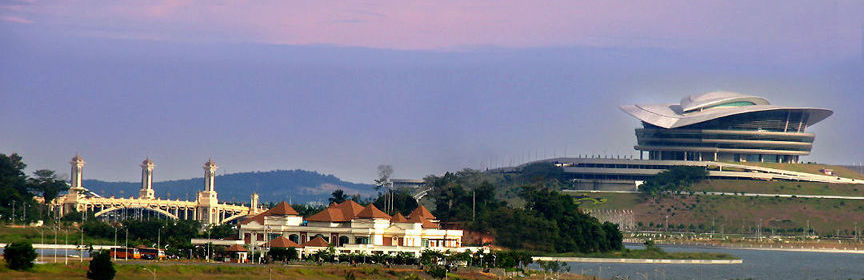 Exterior View of Perdana Library from a distance
