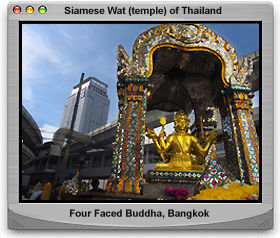 Four faces Buddha, Erawan, Bangkok Metropolitan (43k) Loading ...