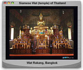 Wat -Rakang, The birth place for Soomdej /Soomdet Image (43k) Loading ...