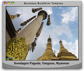Ancient aged old SULE Pagoda, Yangon, Myanmar (Burma)