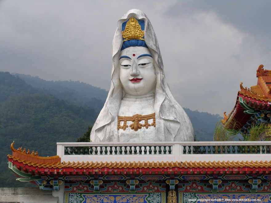 Guanyin Goddess of Mercy Statue at Kek_Lok_Si Buddhist Temple, George Town (Penang), Malaysia
