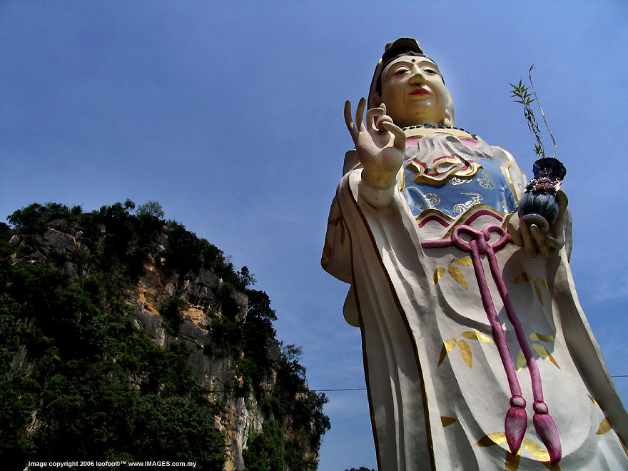 100+ years old San Bao Dong Cave Temple, Perak, Malaysia, Heritage reliogious site