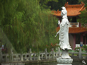 Old photo of a Buddhist Cave Temple, Ipoh, Peark, Malaysia Site LINK