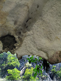 Old photo of a Buddhist Cave Temple, Ipoh, Peark, Malaysia Site LINK