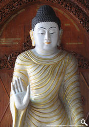 India Natchura style 5th century Buddha Image form