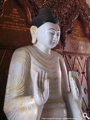 Laos Wat Phra Keow, 17th century Buddha Image form