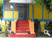 Monks quarters at the side of Wat Chai