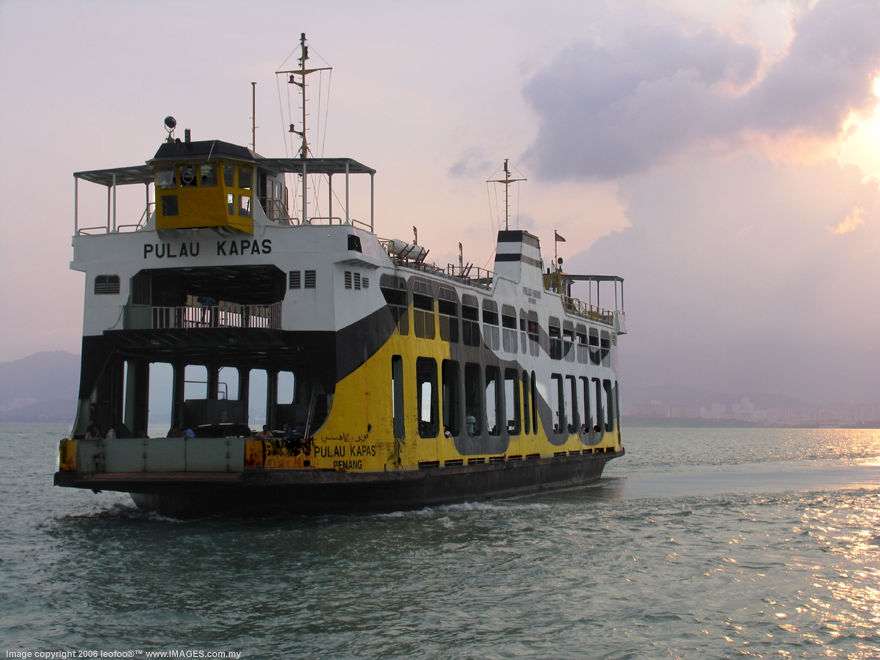 The Ferry Transport system between Butterworth and Penang Island