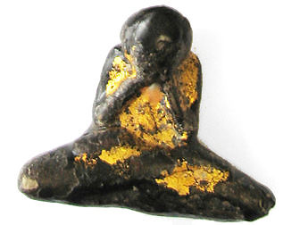 Malaysian Guru Monk, Tok Raja, From Wat Utamaram, Kelantan Front View C