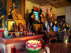 Various Images installed at the main hall