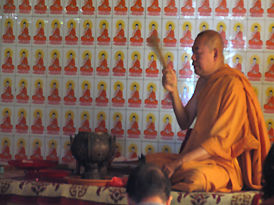 Panchawood blessing for devottee