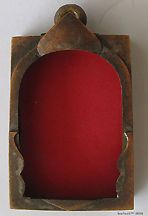 Another plainer old, bronze amulet frame in bronze