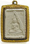 Standard Wat Paknam casing in a gold frame
