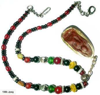 My personal Necklace, gift from a frind  at Nothern Thailand city of Chiangmai