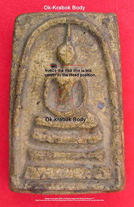 Soomdej/ Soomdet WRK Thai Buddhist amulets identification  - hairlines
