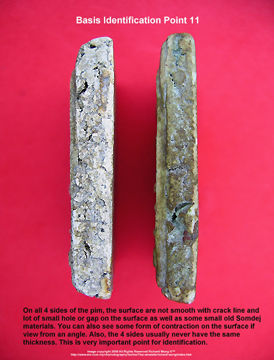 Soomdej/ Soomdet WRK identification - basis of verification point  from side of the amulets