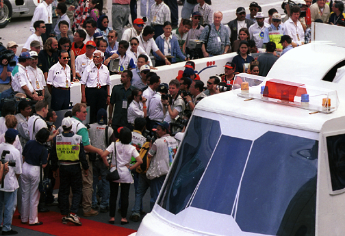 The official opening...