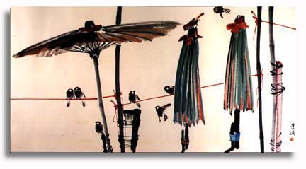 Morning, Market Painting