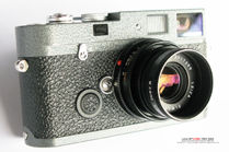Photo Profile on  Leica MP LHSA 1968~2003 Special Edition rangefinder camera model w/Leica Elmar-M 50mm 1:2.8