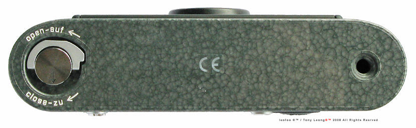 Base plate, Leica MP LHSA 1968~2003 Special Edition in grey hammertone finish