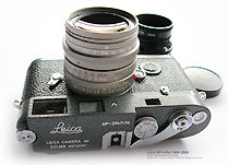 Photo Profile on  Leica MP LHSA 1968~2003 Special Edition rangefinder camera model w/Leica Summilux-M 35mm f/1.4 ASPH Titanium
