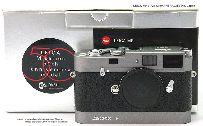 Leica M 50th Anniversary in Japan Leica MP Antracite edition