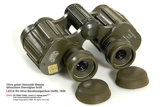 Olive green Wetzlar Binocular 8 x 30