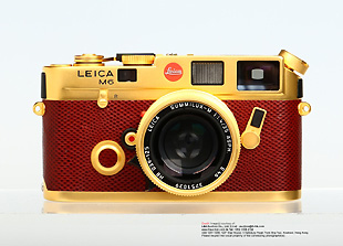 Leica M6 Sultan of Brunei Gold Edition w/Diamond Front Section