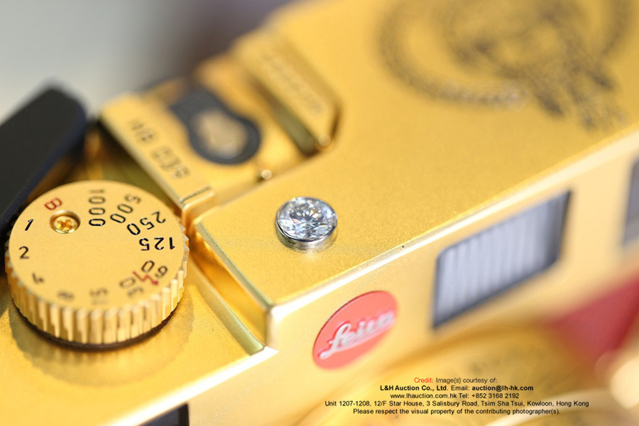Leica M6 Sultan of Brunei Gold Edition w/Diamond top plate 