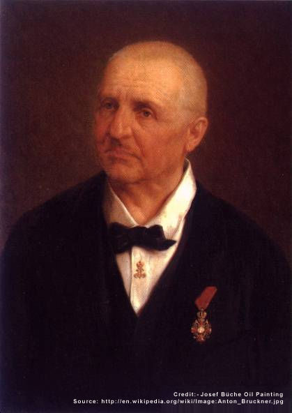 ANTON BRUCKNER, 1924~1896 Link to Original Picture source at Wilkipedia site