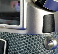 Platinum detail on LEICA M6 Anton Bruckner Edition