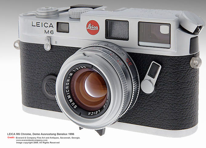 LEICA M6 Ausrstung Benelux Rangefinder Camera Model, 1996 w/Summicron-M 1:2/35mm wideangle lens