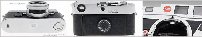 Various views of LEICA M6 Ausrstung Benelux Rangefinder Camera Model, 1996 CLICK to ENLARGE