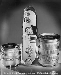 LEICA HISTORICA e.V Germany (Leica Historical Society of Germany) pictures of M6 with two HISTORICA edition lenses