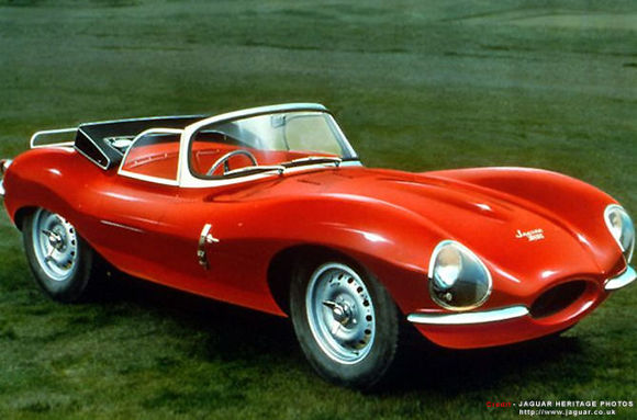 Jaguar XK120 LeMan racing