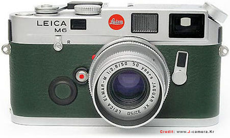 Leica M6 Jaguar XK50 1948~1998 Special commemorative edition front view
