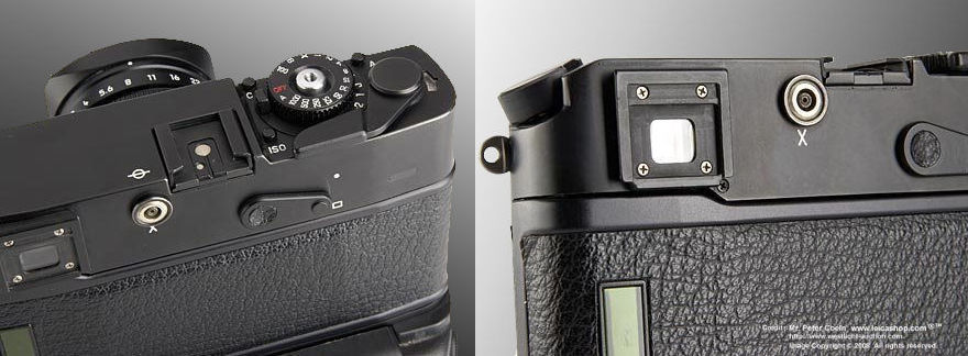 LEICA M4-style design in a LEICA M6 Prototype camera, 1981