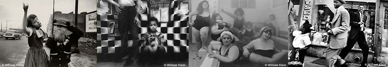 Series f memorable photographs taken by William Klein 