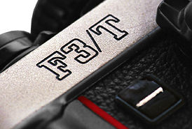 Nikon F3/T logo in Titanium finishing