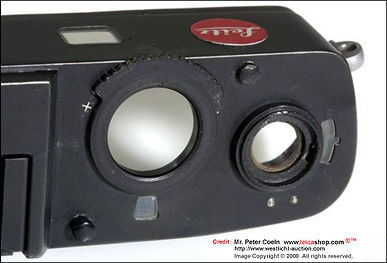 Corner at shutter release and dial section of M6 