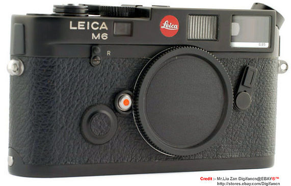 A pre-M6 TTL model, Leica M6 non TTL  0.85X finder model