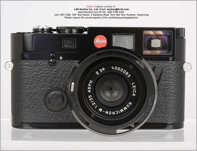 LEICA M6 TTL 0.85x Black Paint DRAGON Edition, 2000 front view
