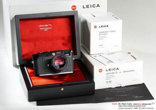 LEICA M6 TTL Black Paint resundsbron (10482) Special Edition, 2000 with all original packaging and documentation