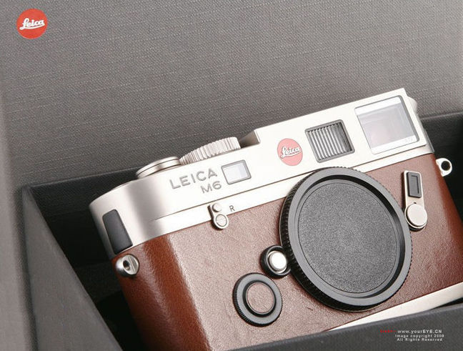 Leica M6 TTL 0.72x Titanium finish camera body